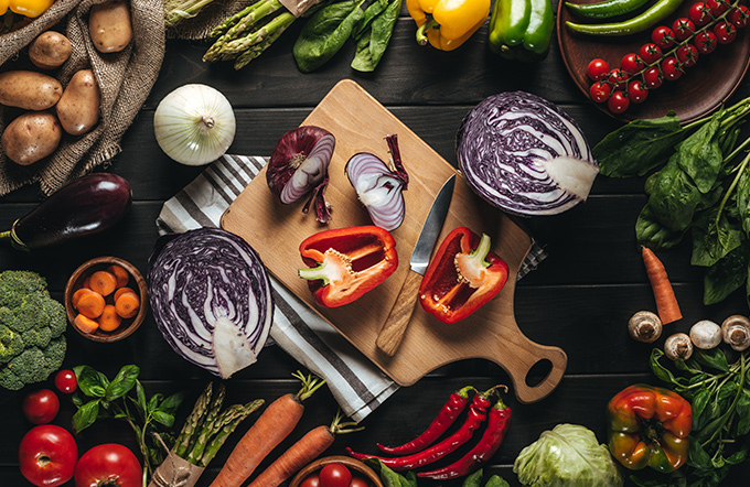 Cortes de verduras, tipos y utilidades
