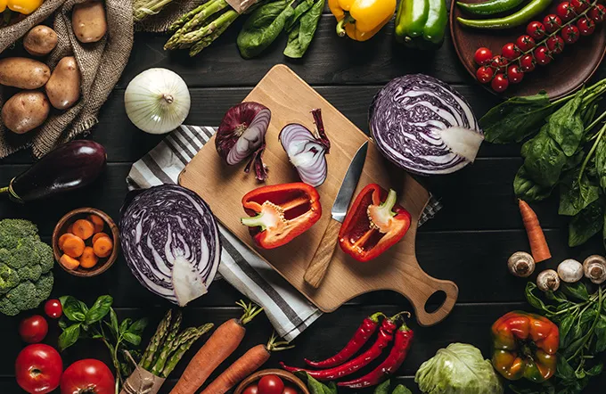 Cortes de verduras, tipos y utilidades