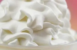 Blanca y radiante nata