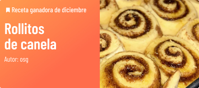 Receta ganadora de diciembre